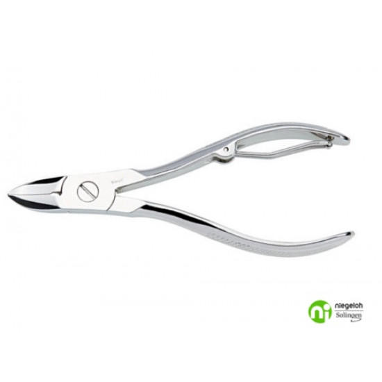 Niegeloh Solingen Nail Nippers Nickel Plated Germany 10cm Niegeloh Solingen Nail Nippers Nickel Plated Germany 10cm