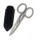 Henbor Professional Stainless Steel Nail Scissors Handcrafted In Italy With Genuine Leather Case made by Shpitser