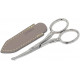 Henbor Professional Premium Carbon Steel Nose Scissors Handcrafted In Italy With Genuine Leather Case made by Shpitser