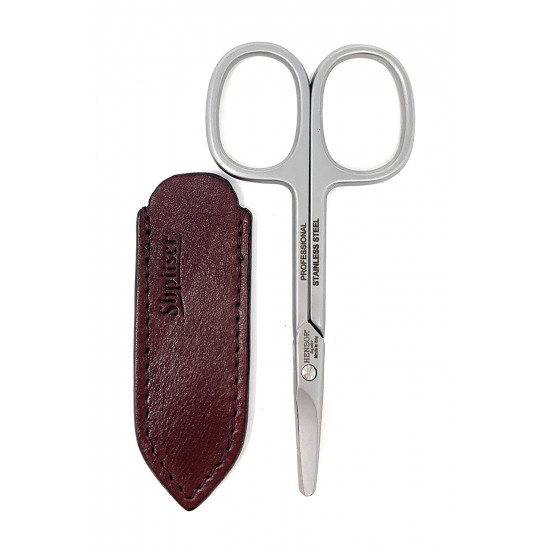 Henbor Professional Premium Stainless Steel Baby Scissors Handcrafted In Italy With Genuine Leather Case made by Shpitser