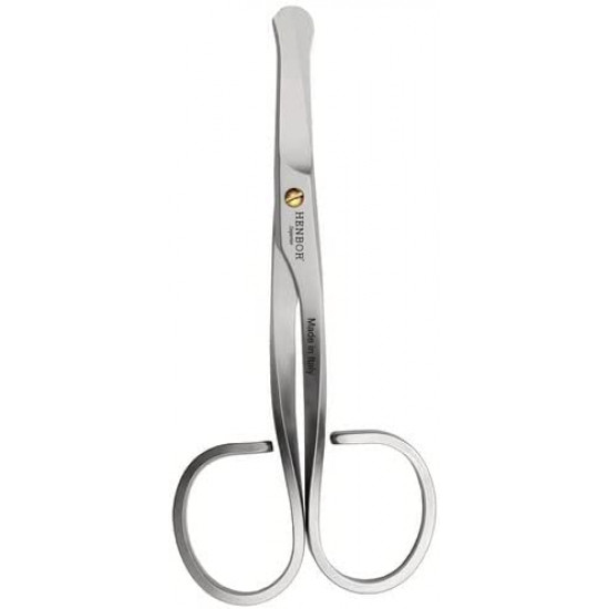 Henbor Professional Premium Stainless Steel Nose Scissors Handcrafted In Italy With Genuine Leather Case made by Shpitser Henbor Professional Premium Stainless Steel Nose Scissors Handcrafted In Italy With Genuine Leather Case made by Shpitser