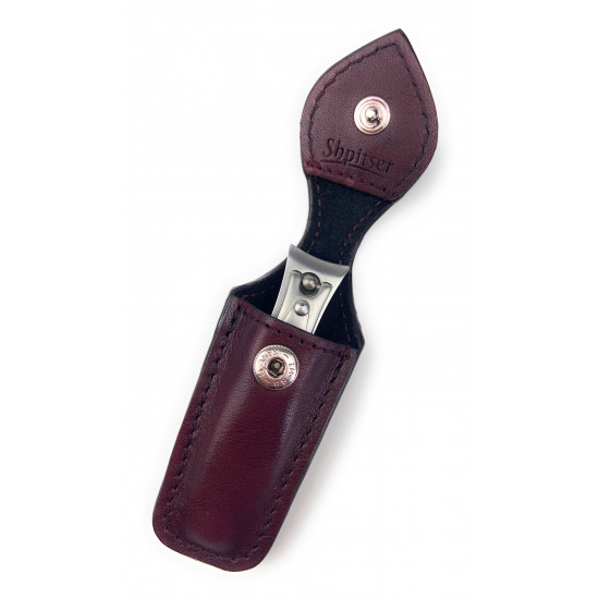 Shpitler 2.75 Inch High Quality Luxury Italian Leather Case For Nail Clippers Handcrafted in Germany