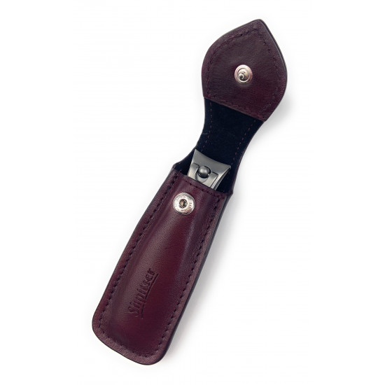 Shpitler 3.5 Inch High Quality Italian Leather Case For Toenail Clippers Handcrafted in Germany