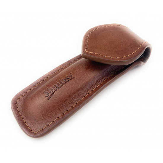 Shpitler 3.5 Inch High Quality Italian Leather Case For Toenail Clippers Handcrafted in Germany