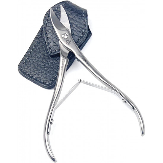 Niegeloh Heavy Duty Toenail Scissors Pedicure nail cutters in Leather Case Easily For Right & Left Hand Handcrafted in Solingen Germany