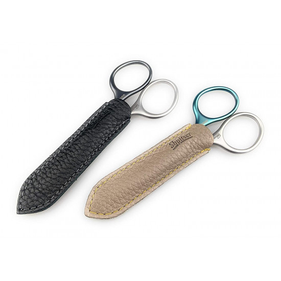 Niegeloh Mustache & Beard Scissors Self-Sharpening Stainless Steel Titanium Coated Handcrafted in Solingen Germany Packed with Leather Case Niegeloh Mustache & Beard Scissors Self-Sharpening Stainless Steel Titanium Coated Handcrafted in Solingen Germany Packed with Leather Case