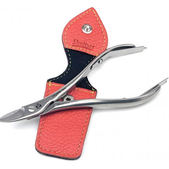 Niegeloh Solingen Heavy Duty Toenail Scissors Pedicure nail cutters - Stainless Steel Pedicure Scissors in Durable Leather Case Easily For Right and Left Hand, Handcrafted in Solingen Germany (red) Niegeloh Solingen Heavy Duty Toenail Scissors Pedicure nail cutters - Stainless Steel Pedicure Scissors in Durable Leather Case Easily For Right and Left Hand, Handcrafted in Solingen Germany (red)