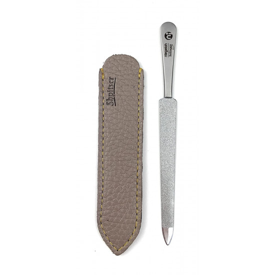 Niegeloh Stainless Steel 12cm German Nail File in Durable Full Grain Shpitser's Leather Case Handcrafted in Solingen Germany Niegeloh Stainless Steel 12cm German Nail File in Durable Full Grain Shpitser's Leather Case Handcrafted in Solingen Germany