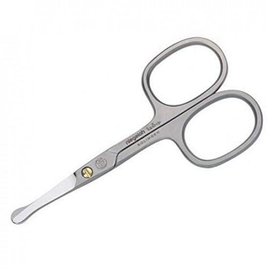 Niegeloh Professional TopInox Stainless Steel Nose & Ear Scissors. Made in Solingen, Germany Niegeloh Professional TopInox Stainless Steel Nose & Ear Scissors. Made in Solingen, Germany