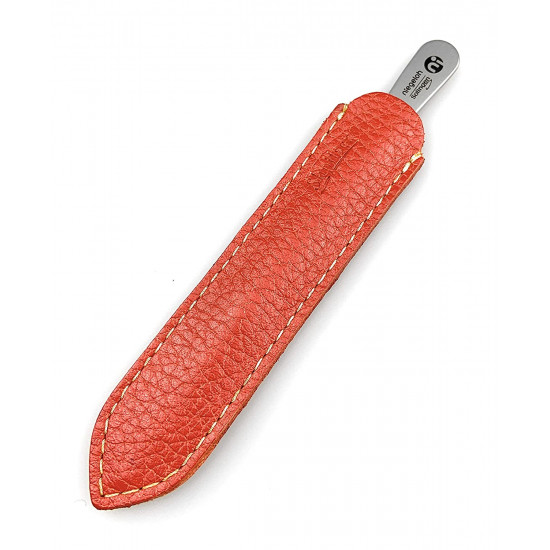 Niegeloh Solingen Surgical Stainless Steel Nail Cleaner German Manicure Pedicure tool - 12cm in Durable Full Grain Shpitser's Leather Case Handcrafted in Solingen Germany (Red) Niegeloh Solingen Surgical Stainless Steel Nail Cleaner German Manicure Pedicure tool - 12cm in Durable Full Grain Shpitser's Leather Case Handcrafted in Solingen Germany (Red)