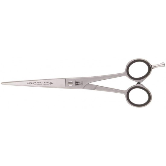 WITTE "ROSE LINE" Professional German Ice Tempered Stainless Steel Hair Shears Extremely Sharp Blades Durable Hypoallergenic Fine Cut Barber Scissors 6.5 inchHandcrafted in Solingen Germany (6.5 inch)