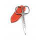 Niegeloh Solingen TOPINOX Curved Stainless Steel Professional Manicure Cuticle Scissors Perfect Cutter - Made in Solingen Germany | Packed with Shpitser Full Grain Leather Case (Cuticle, Red) Niegeloh Solingen TOPINOX Curved Stainless Steel Professional Manicure Cuticle Scissors Perfect Cutter - Made in Solingen Germany | Packed with Shpitser Full Grain Leather Case (Cuticle, Red)