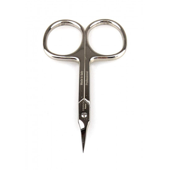 Henbor Professional Manicure Extra Pointed Cuticle Scissors Perfect Cutters Manicure Scissors for Precision Cut Handcrafted in Italy