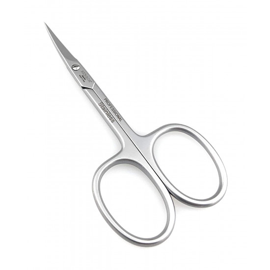 Henbor Professional Premium Stainless Steel Manicure Cuticle Scissors Manicure Tool for Precision Cut Handcrafted in Italy