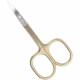 Niegeloh Solingen Manicure 24K Gold Plated Cuticle Scissors Perfect cutters - Premium Quality Manicure Scissors for Precision Cut, Handcrafted in Solingen Germany 9cm (24K Gold Cuticle Scissors)