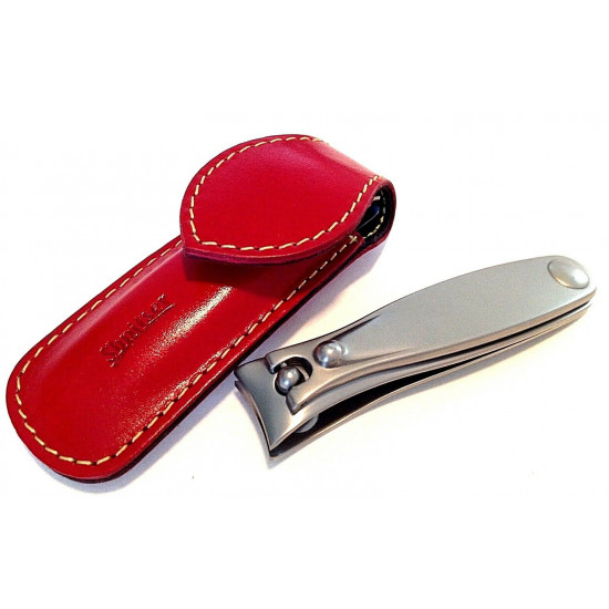 Shpitler 3.5Inch Red Hiqh Quality Leather Pouch For Nail Nippers Shpitler 3.5Inch Red Hiqh Quality Leather Pouch For Nail Nippers