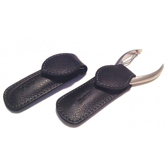 Shpitler 3.5Inch Black Leather Pouch For Toenail Clippers or Nippers Shpitler 3.5Inch Black Leather Pouch For Toenail Clippers or Nippers