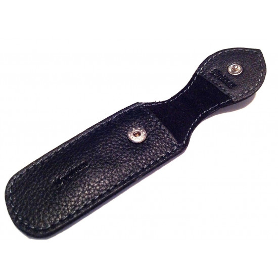 Shpitler 3.5Inch Black Leather Pouch For Toenail Clippers or Nippers Shpitler 3.5Inch Black Leather Pouch For Toenail Clippers or Nippers
