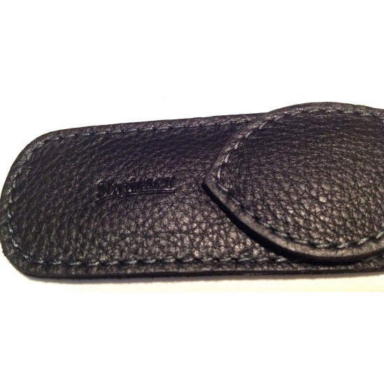 Shpitler 3.5Inch Black Leather Pouch For Toenail Clippers or Nippers Shpitler 3.5Inch Black Leather Pouch For Toenail Clippers or Nippers