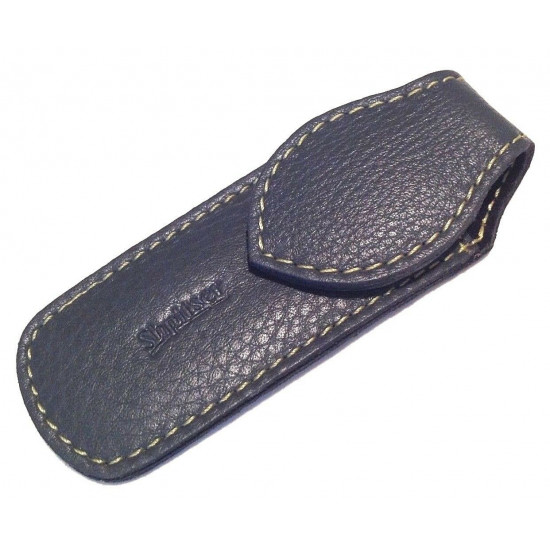 Shpitler 3.5Inch Dark Gray Leather Pouch For Toenail Clippers or Nippers Shpitler 3.5Inch Dark Gray Leather Pouch For Toenail Clippers or Nippers