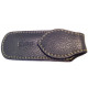 Shpitler 3.5Inch Dark Gray Leather Pouch For Toenail Clippers or Nippers Shpitler 3.5Inch Dark Gray Leather Pouch For Toenail Clippers or Nippers