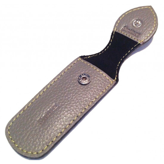 Shpitler 3.5Inch Mid Gray Leather Pouch For Toenail Clippers or Nippers Shpitler 3.5Inch Mid Gray Leather Pouch For Toenail Clippers or Nippers