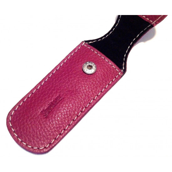 Shpitler Pink Leather Case For Toenail Clippers or Nippers 3.5 Inch Shpitler Pink Leather Case For Toenail Clippers or Nippers 3.5 Inch
