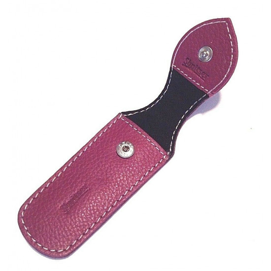Shpitler Pink Leather Case For Toenail Clippers or Nippers 3.5 Inch Shpitler Pink Leather Case For Toenail Clippers or Nippers 3.5 Inch