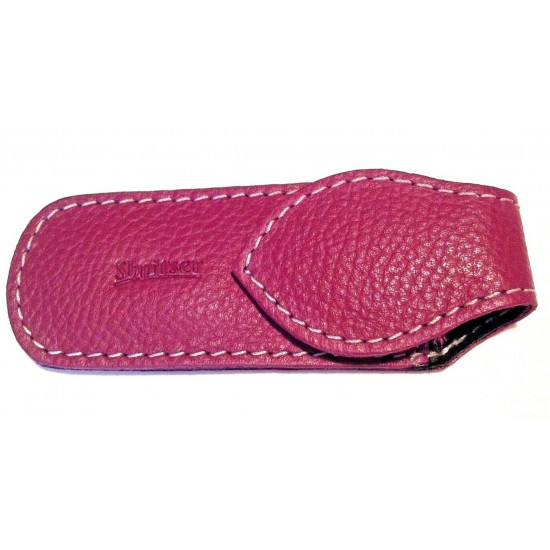 Shpitler Pink Leather Case For Toenail Clippers or Nippers 3.5 Inch Shpitler Pink Leather Case For Toenail Clippers or Nippers 3.5 Inch