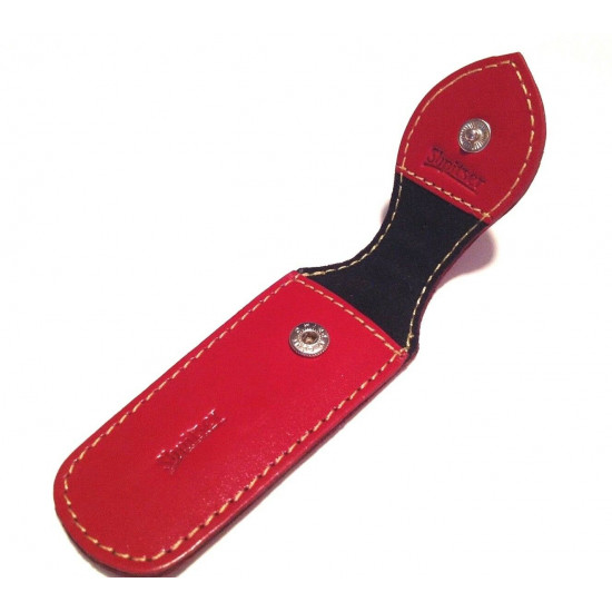 Shpitler 3.5Inch Red Hiqh Quality Leather Pouch For Nail Nippers
