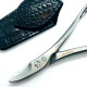 Niegeloh Solingen Toenail Clipper Hand crafted in Germany 11cm with High Quality Purple Croco Leather Case Niegeloh Solingen Toenail Clipper Hand crafted in Germany 11cm with High Quality Purple Croco Leather Case
