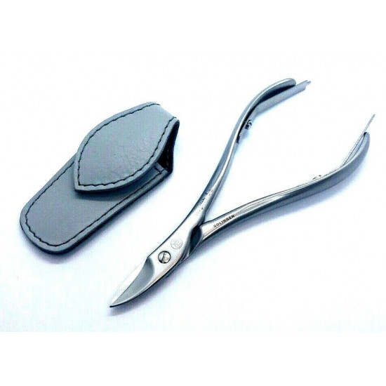 Niegeloh Solingen Toenail Clipper Hand crafted in Germany 11cm with High Quality Light Gray Leather Case Niegeloh Solingen Toenail Clipper Hand crafted in Germany 11cm with High Quality Light Gray Leather Case