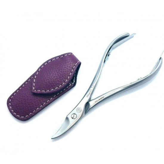 Niegeloh Solingen Toenail Clipper Hand crafted in Germany 11cm with High Quality Dark Pink Leather Case Niegeloh Solingen Toenail Clipper Hand crafted in Germany 11cm with High Quality Dark Pink Leather Case