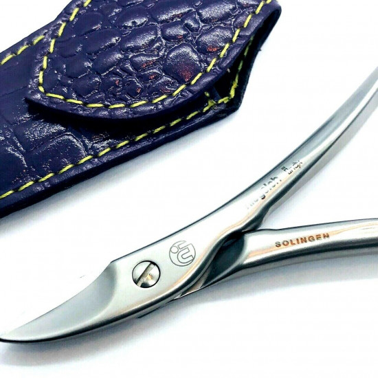 Niegeloh Solingen Toenail Clipper Hand crafted in Germany 11cm with High Quality Purple Croco Leather Case Niegeloh Solingen Toenail Clipper Hand crafted in Germany 11cm with High Quality Purple Croco Leather Case