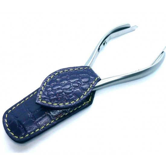 Niegeloh Solingen Toenail Clipper Hand crafted in Germany 11cm with High Quality Purple Croco Leather Case Niegeloh Solingen Toenail Clipper Hand crafted in Germany 11cm with High Quality Purple Croco Leather Case