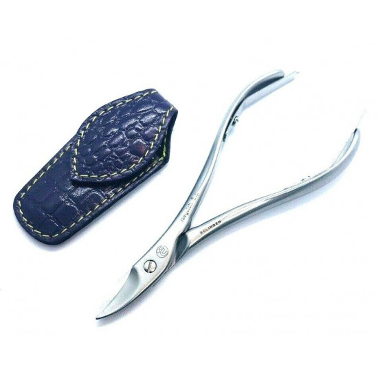Niegeloh Solingen Toenail Clipper Hand crafted in Germany 11cm with High Quality Purple Croco Leather Case Niegeloh Solingen Toenail Clipper Hand crafted in Germany 11cm with High Quality Purple Croco Leather Case