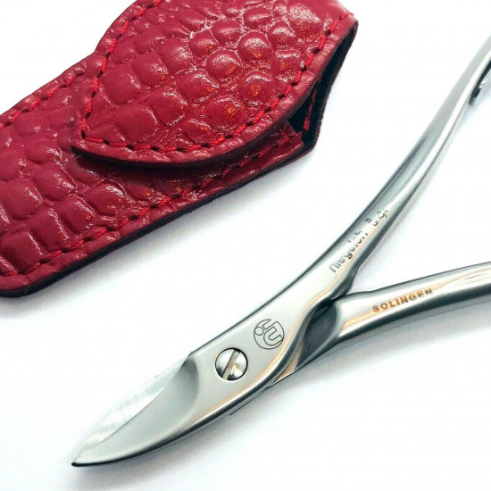 Niegeloh Solingen Toenail Clipper Hand crafted in Germany 11cm with High Quality Red Croco Leather Case Niegeloh Solingen Toenail Clipper Hand crafted in Germany 11cm with High Quality Red Croco Leather Case