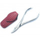 Niegeloh Solingen Toenail Clipper Hand crafted in Germany 11cm with High Quality Red Croco Leather Case Niegeloh Solingen Toenail Clipper Hand crafted in Germany 11cm with High Quality Red Croco Leather Case