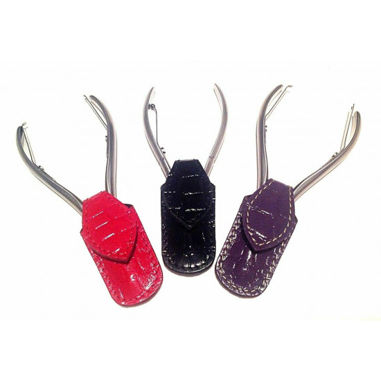 Niegeloh Solingen Toenail Clipper Hand crafted in Germany 11cm with High Quality Red Croco Leather Case Niegeloh Solingen Toenail Clipper Hand crafted in Germany 11cm with High Quality Red Croco Leather Case