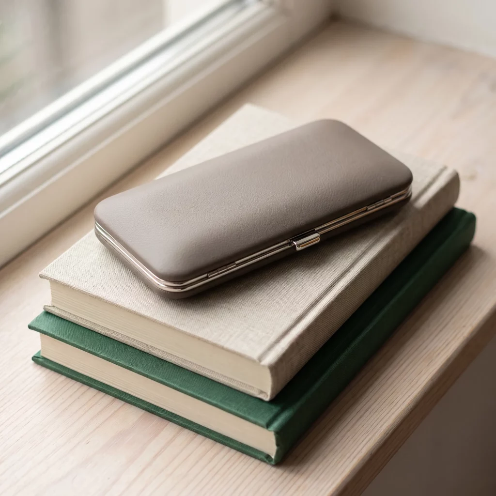5-Piece Manicure Set, Nappa Leather Case