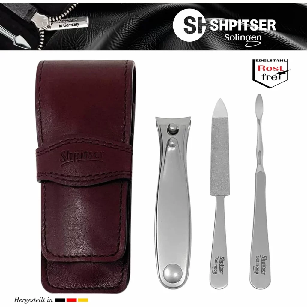Shpitser Solingen TopInox Stainless Steel German Hand Sharpened (Dark Drown) — view 4
