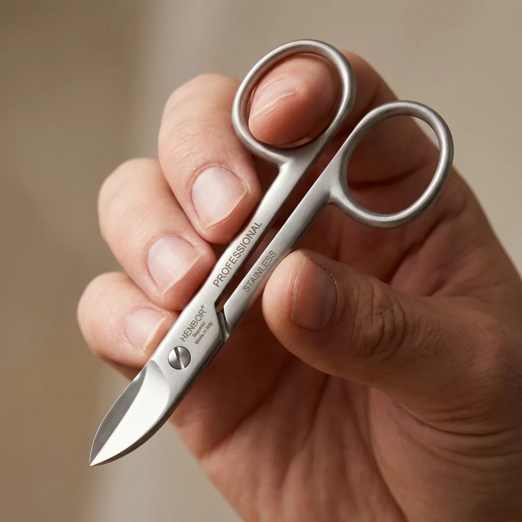 Henbor Heavy Duty Stainless Steel Toenail Scissors Pedicure nail