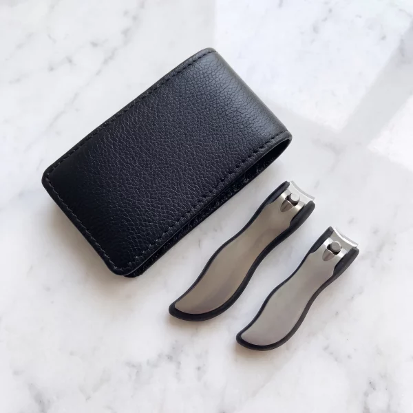 2 Pieces Stainless Steel German Manicure Pedicure Clipper Set