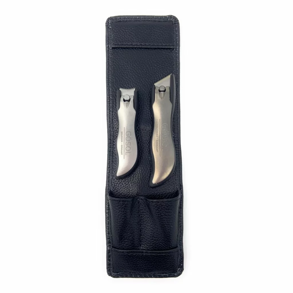 2 Pieces Stainless Steel German Manicure Pedicure Clipper Set — view 3