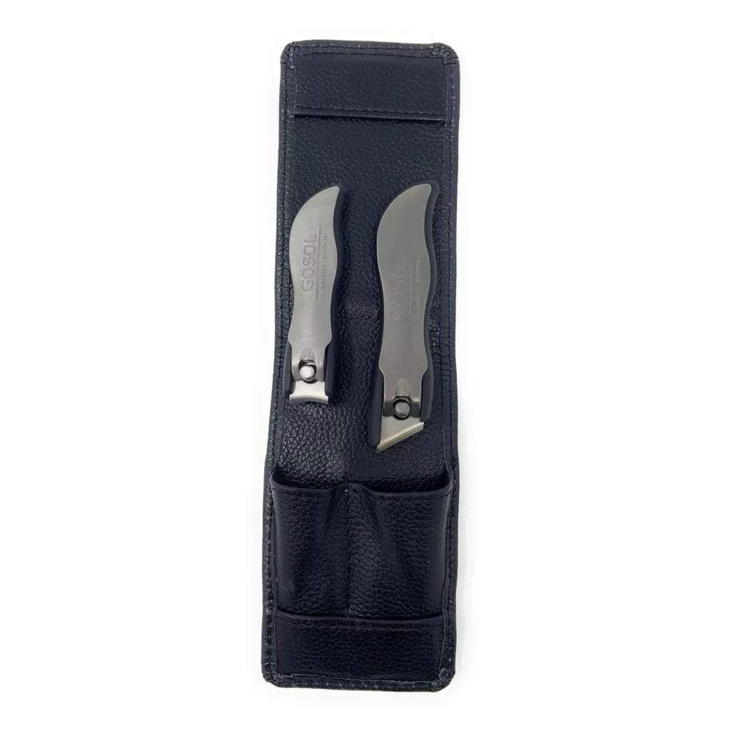 2 Pieces Stainless Steel German Manicure Pedicure Clipper Set — view 4