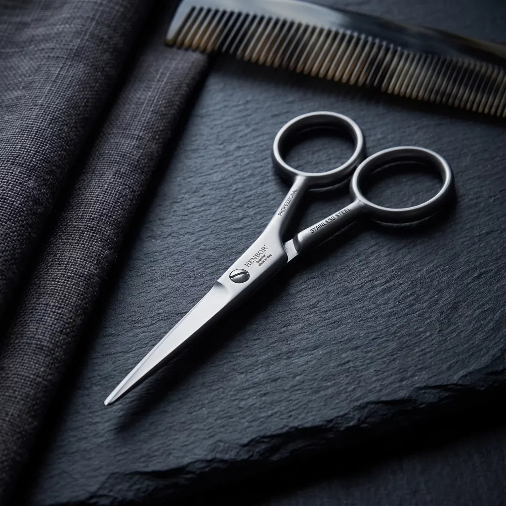 Henbor Italy Mustache & Beard Scissors