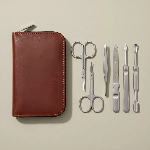 German Manicure Pedicure Set Stainless Steel Grooming Kit Hand Made