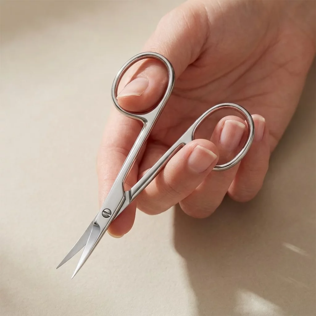 Henbor Extra Pointed Cuticle Scissors Manicure Cuticle Trimmer