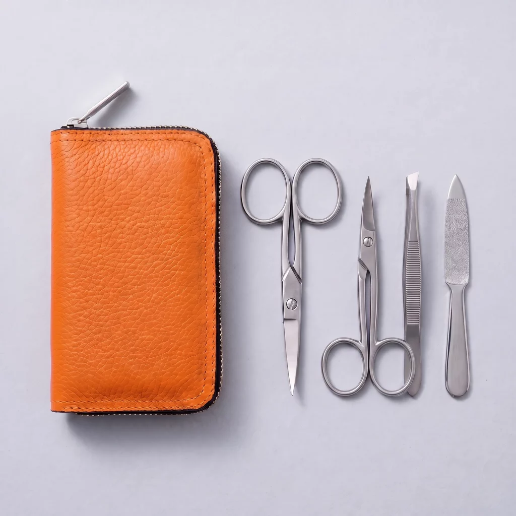 Erbe Solingen 4 pcs Stainless Steel German Manicure Set Grooming Kit