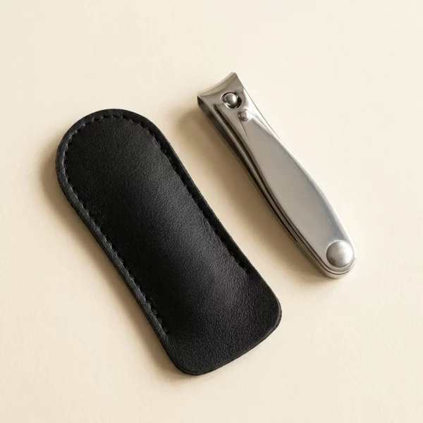 Shpitser Manicure and Pedicure Nail Clipper, German Stainless Steel (Black)